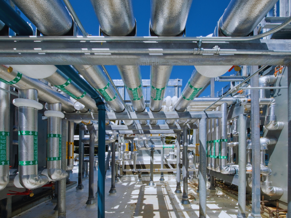 Rooftop Industrial HVAC System